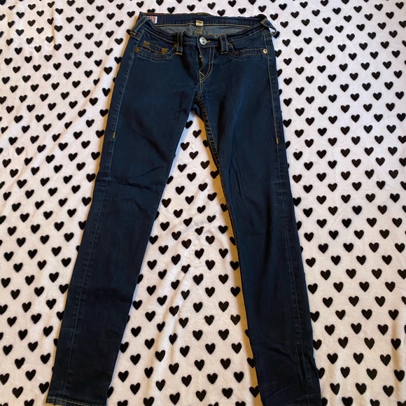 True Religion Denim - True Religion Low Waisted Skinny Jeans